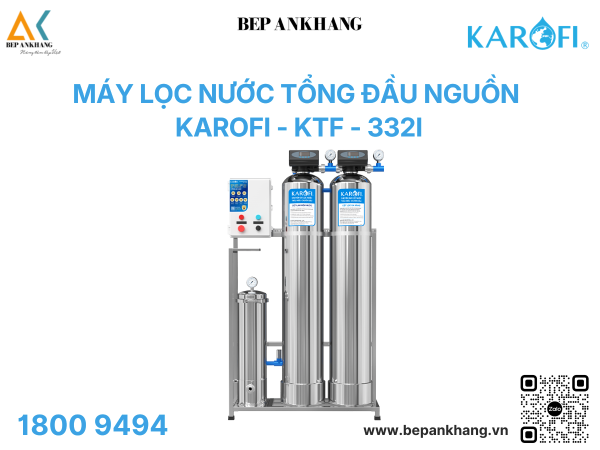 Máy lọc nước tổng đầu nguồn  Karofi - KTF-332I